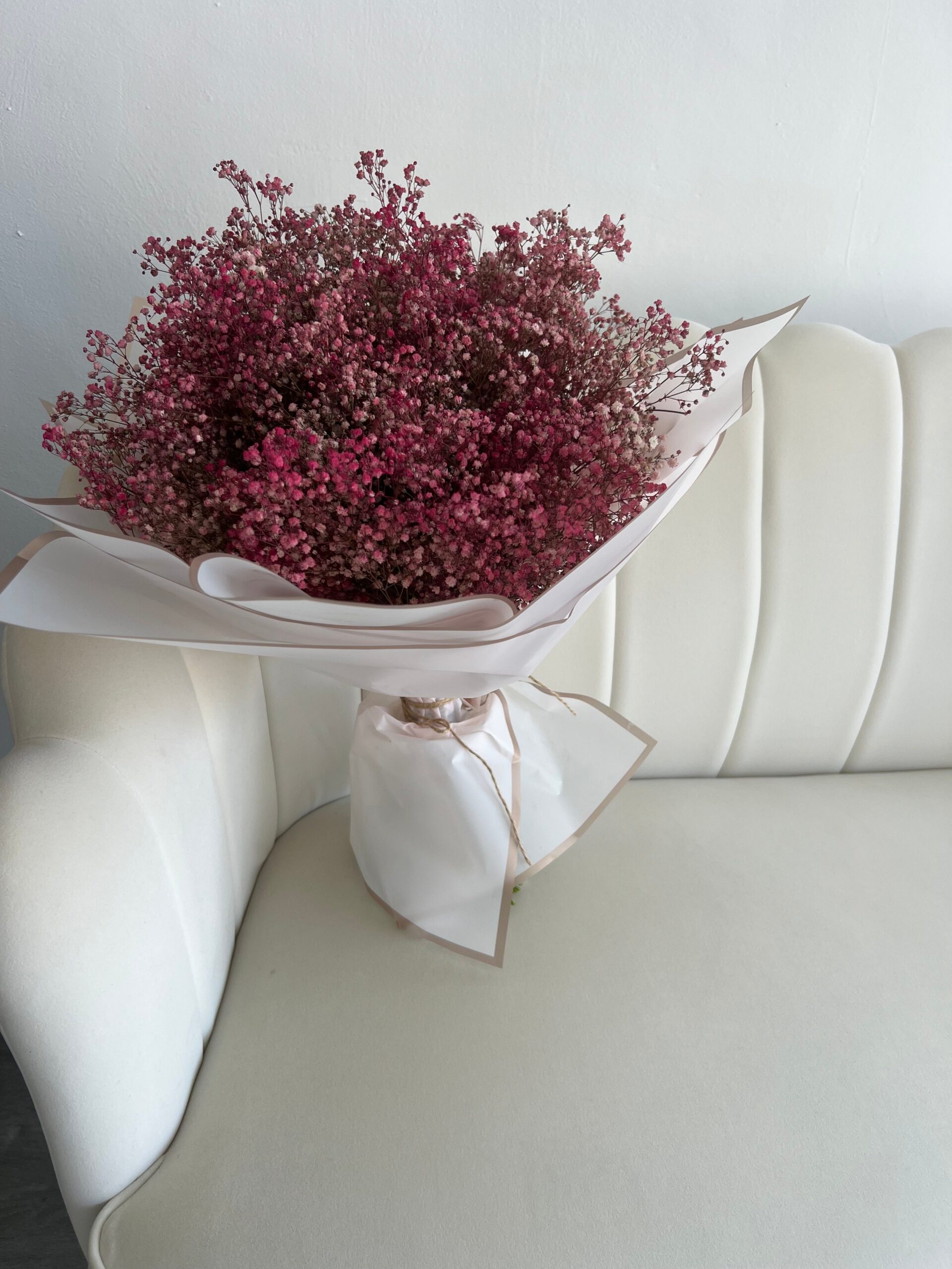 Pure and Ethereal Gypsophila Bouquet
