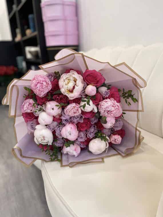 Indulge in Opulence Peony Bouquet - Romance and Elegance