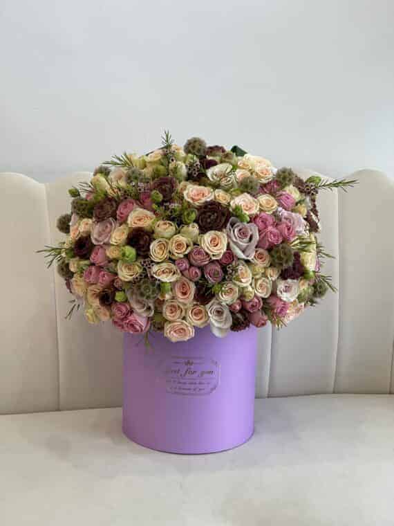Romantic Lavender Bouquet: Captivating Elegance for Gifts