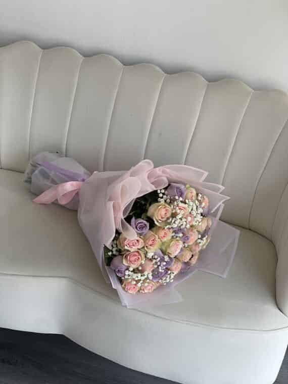 Romantic Pastel Bouquet: Dreamy Elegance for Events