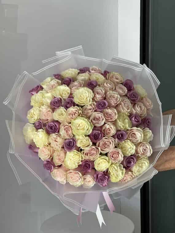 Pastel Perfection Roses: Romantic Elegance for Celebrations
