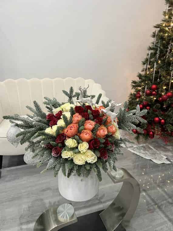 Winter Woodland Evergreen - Enchanting Decor for Holidays