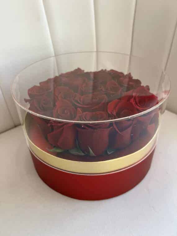 Eternal Passion Roses - Luxurious Display for Romantic Elegance