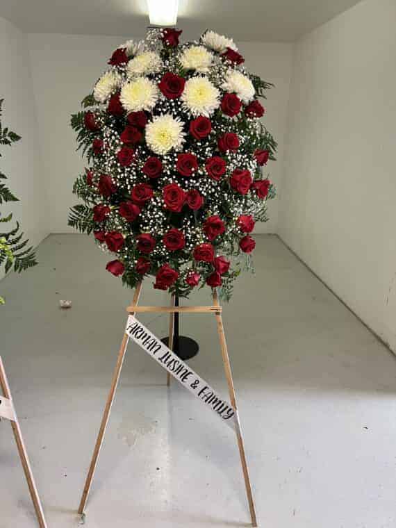 Express Your Sympathy with Elegant Tribute Spray