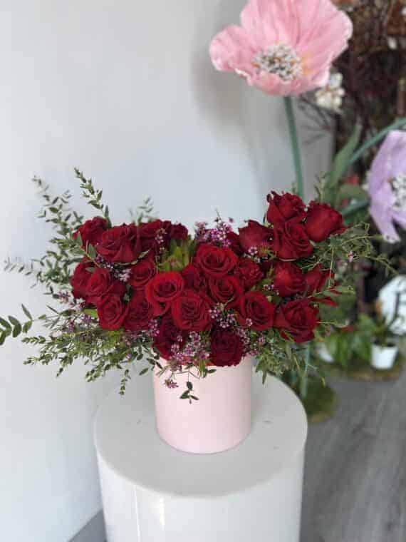 Passionate Red Rose Bouquet - Luxurious Romance Gift